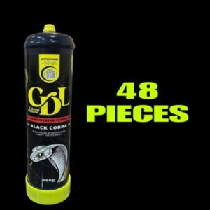 Cream Deluxe Black Cobra 48 Pieces