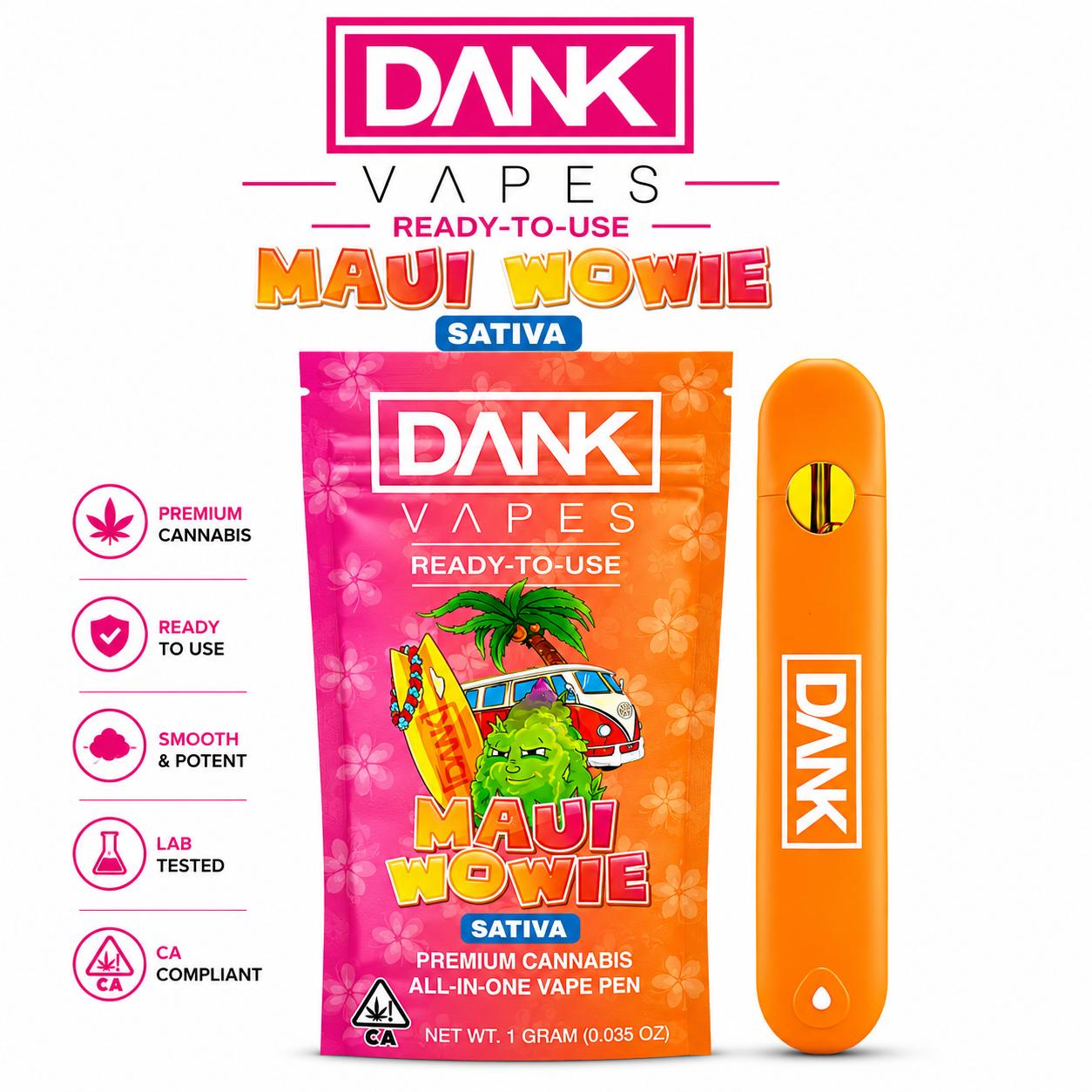 MAUI WOWIE - 1G ALL-IN-ONE DISPOSABLE VAPE PEN